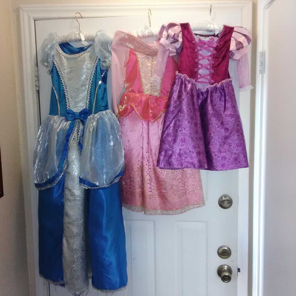 3 Princess Dresses